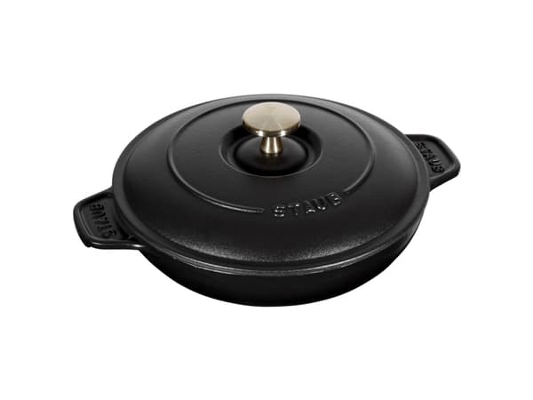 ZWILLING STAUB SPECIALITIES, Au gratin-stekeform, Oval, Støpejern, Keramisk, Gass, Halogen, Induksjon, Forseglet Plate, Sort, -20 - 240 °C