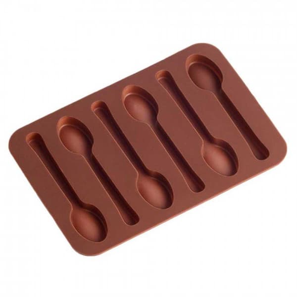 Isform / Chokladform / Gelatinform - Silikon - Skedar