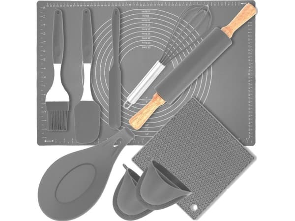 Brunbeste SILIKONBORD 40 x 60cm + TILBEHØR 10 ELEMENTER. BRUNBESTE BB-1785
