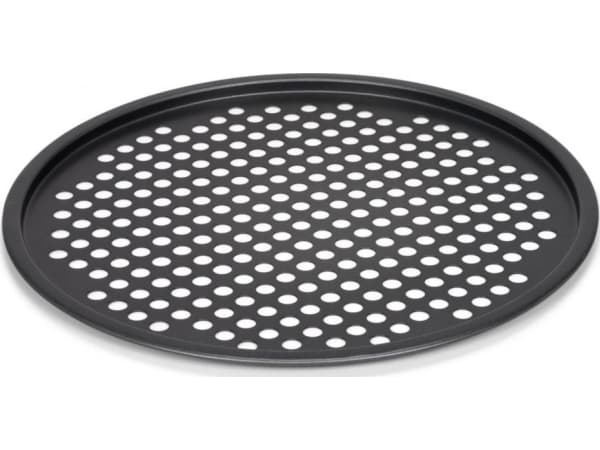 Patisse pizza mold perforated 32.5 x 1.5 cm dark gray steel