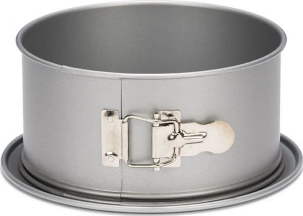 Patisse hyppymuoto korkealla reunalla 22 cm teräs hopea