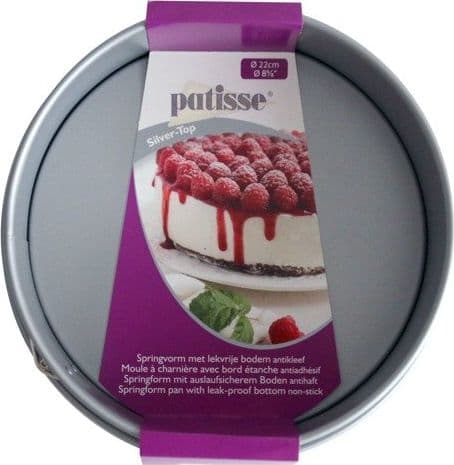 Patisse Kakeform med kant 22 cm Patisse Sølv Topp universal
