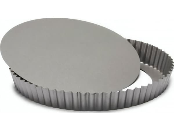 Patisse quiche form 28,6 x 3,8 x 28,6 cm mørk grått stål