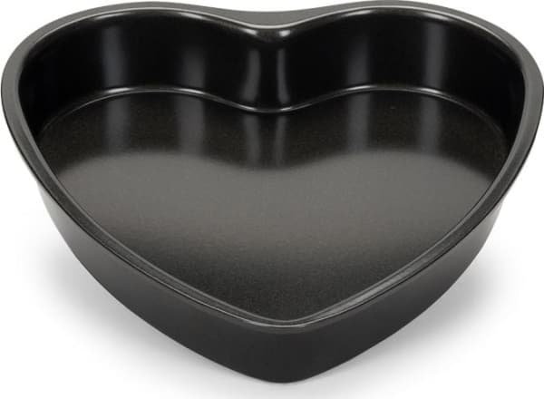Patisse hjerteform 11 cm sort stål