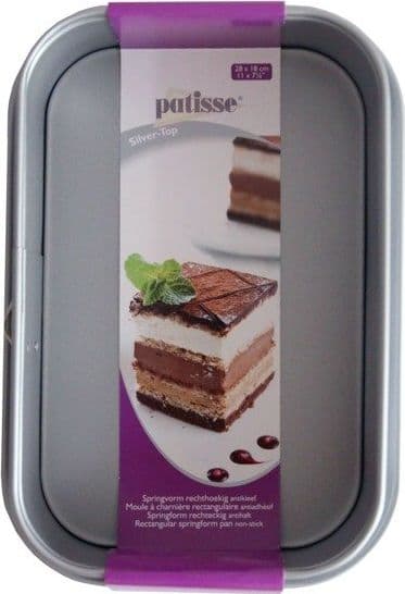 Patisse Lukket stekepanne med kant 28 x 18 cm Silver Topp universal