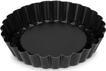 Patisse kakeform 10 x 2 cm, sort stål