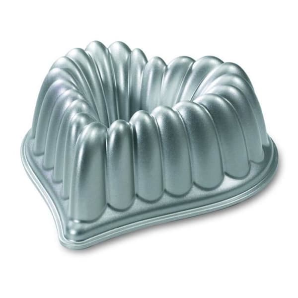 Elegant Heart Bundt 3D hjärtform