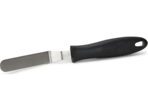 Patisse bøyd glasskniv 11 cm, sølv-svart rustfritt stål