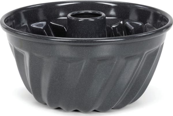 Patisse turbanform 22 cm stål svart