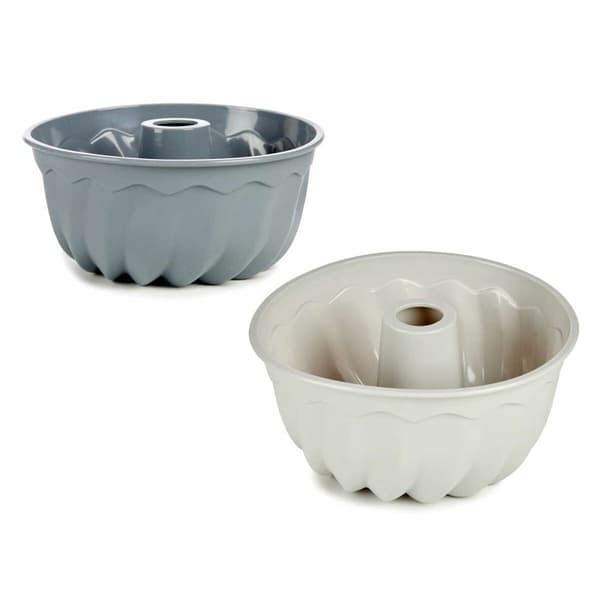 Bakform Kinvara HH026 Ljusgrå Mörkgrå Silikon 22 x 10 x 22 cm Ring (6 antal)
