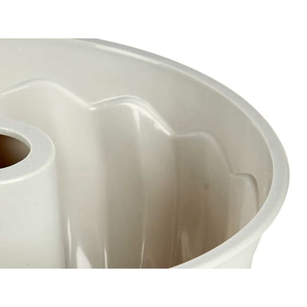 Bageform til bagværk Kinvara HH026 Lysegrå Mørkegrå Silikone 22 x 10 x 22 cm Ring (6 enheder)