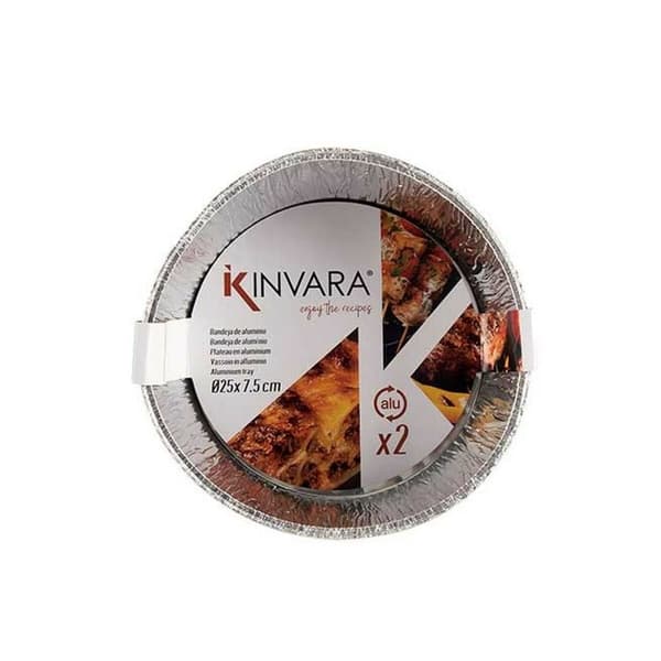 Madbakke-sæt Kinvara 30287 Engangsbrug Cirkulær 12 enheder