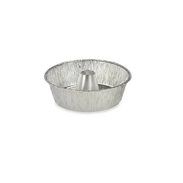 Buddinge Form Kinvara 30287C Sølvfarvet Aluminium 25 x 7,7 x 25 cm Engangsbrug Budding (flan) (12 enheder)