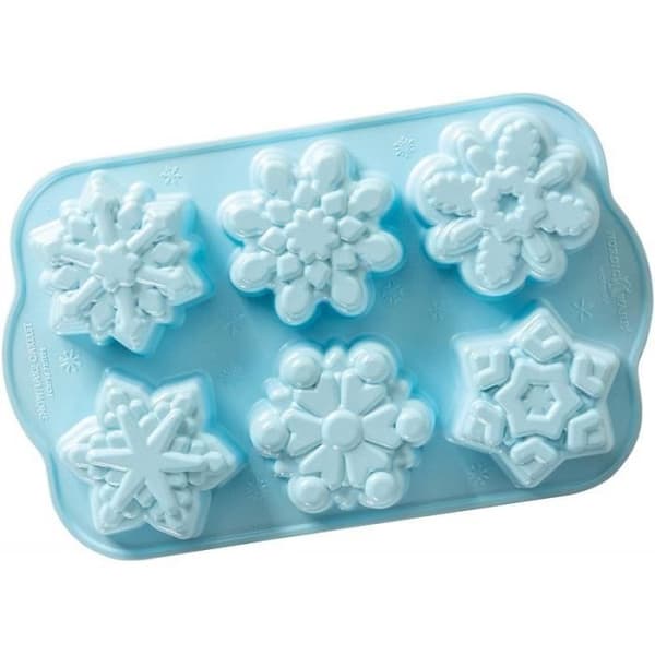 Nordic Ware &amp; Disney - CAKELET Cascades - Frysta snöflingor