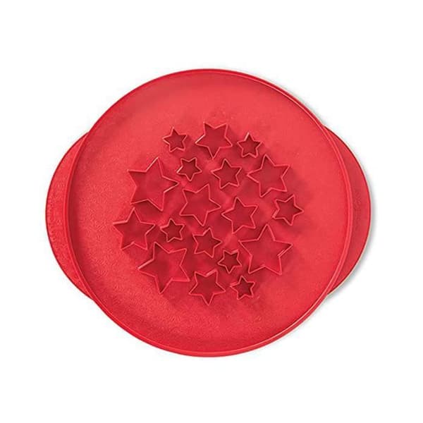 Nordic Ware - Stars Stars &amp; Cherries vändbara