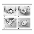 Miniatyrbild 4 av 4: Form Quttin 137214 Rostfritt stål Små piroger (9,5 cm)
