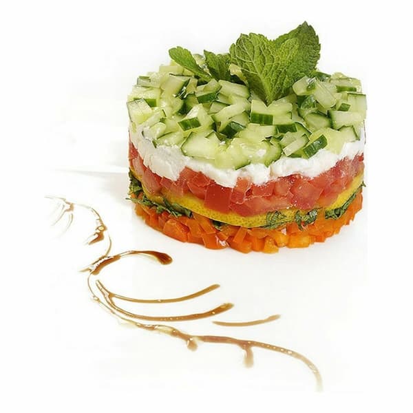 Serveringsform Silvrig Rostfritt stål 10 cm 0,8 mm (24 antal) (10 x 4,5 cm)