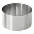 Miniatyrbild 2 av 3: Serveringsform Silvrig Rostfritt stål 10 cm 0,8 mm (24 antal) (10 x 4,5 cm)