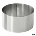Miniatyrbild 1 av 3: Serveringsform Silvrig Rostfritt stål 10 cm 0,8 mm (24 antal) (10 x 4,5 cm)