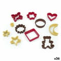 Miniatyrbillede 1 af 2: Moldes para Galletas Quttin Multifarvet Kiks Figurer 11 Dele (36 Enheder)