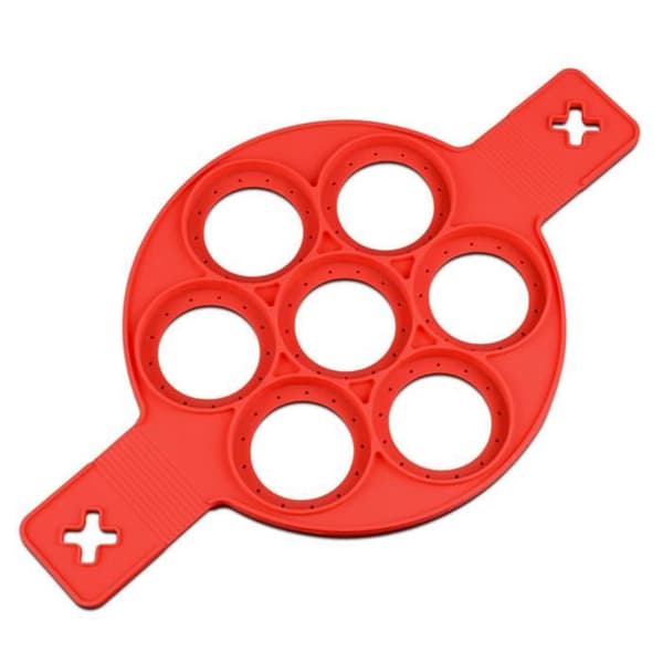 Crepeform - Ej specificerad - Silikon - Röd - Non-stick - Tål maskindisk