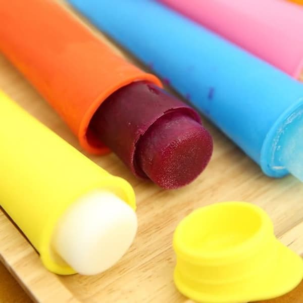 6st MULTICOLOER Glassform Glass Sorbet Yoghurt DIY Silikon Kit