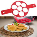 Miniatyrbild 1 av 4: Pannkaksformar - MARGUERAS - Flippin' Fantastic - Silikon - Röd - Tål maskindisk