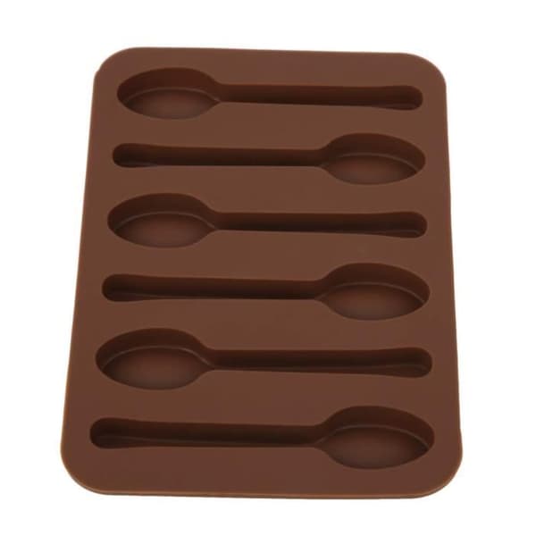 Fdit Bakplåt Tårta Chokladform Non-Stick skedform DIY Bakform Verktyg Bakform