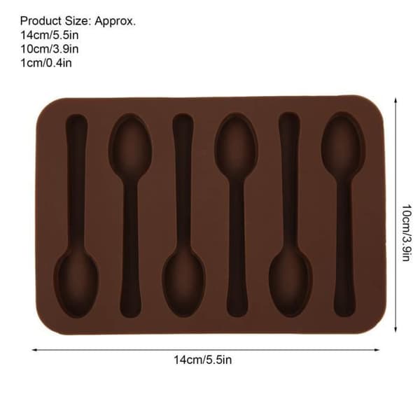 Kakform - Garosa - Non-stick silikon - 14x10x1 cm - Tåler 40-230 ℃ - Lätt att rengöra
