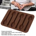 Miniatyrbild 1 av 4: Tårtform non-stick choklad kaka sked form DIY bakform-FUT