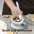 Miniatyrbild 4 av 4: Kaffeform, Elektrisk Latte Art-penna för kaffekaka, kryddpenna, tårtdekorering, kryddpenna - VIT[C2379]