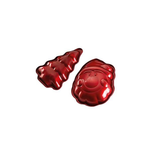 SET MED 2 JULKAKSFORMARE BERLINGER HAUS Burgundy BH-6947