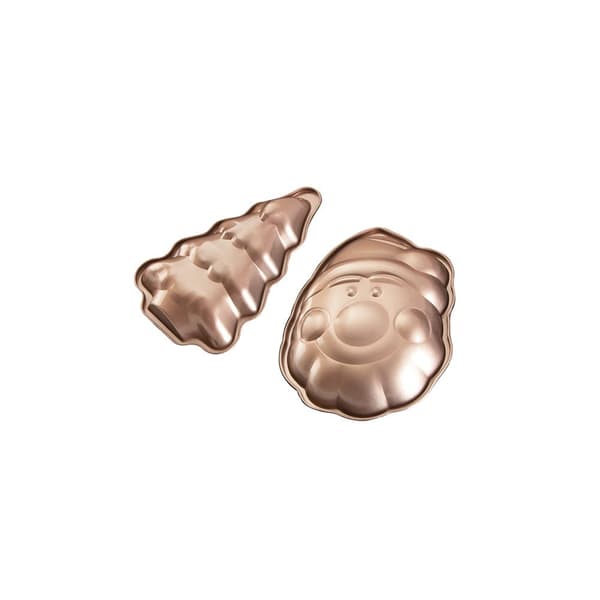 S?T MED 2 JULEKAGEFORME BERLINGER HAUS ROSE GOLD BH-6948