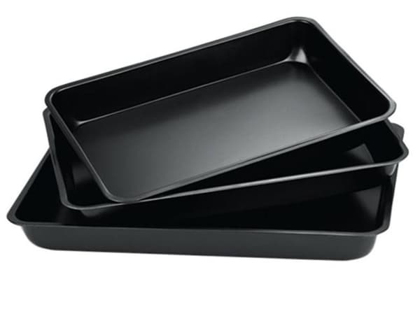 REKTANGULÄRA BAKFORMAR 3 ST. KINGHOFF KH-4199
