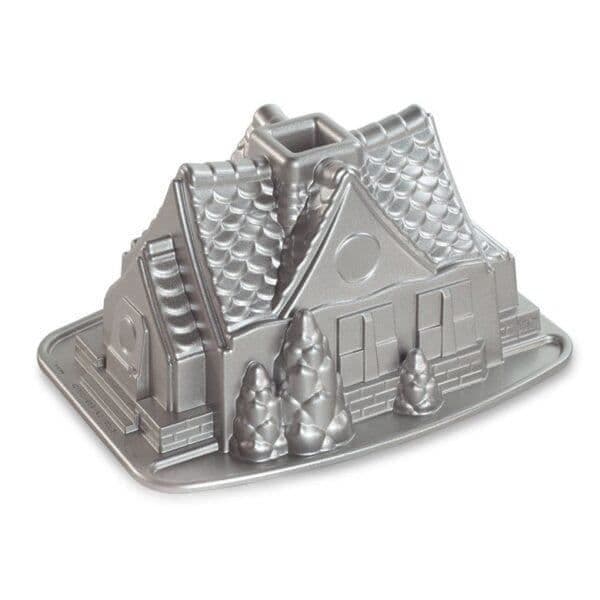 Nordic Ware - Bundt mögel - pepparkakshus