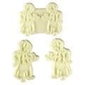 Miniatyrbild 1 av 2: JEM Christmas Cutters - Cute Angels Set of 4