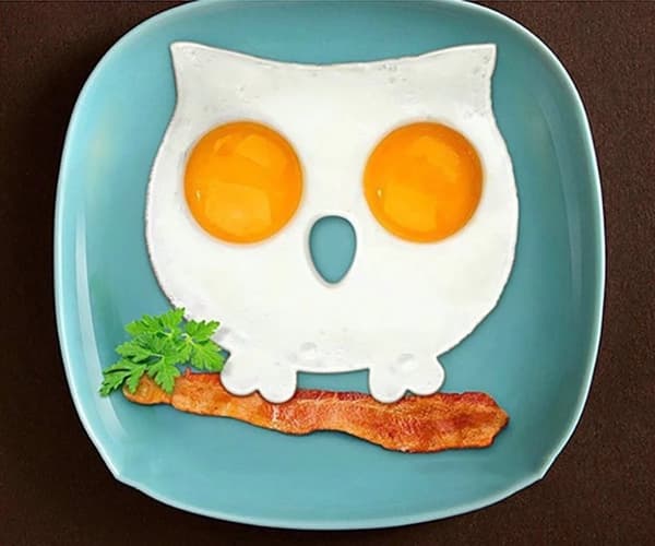 Äggform Uggla Silikonform till Ägg eller Pannkakor
