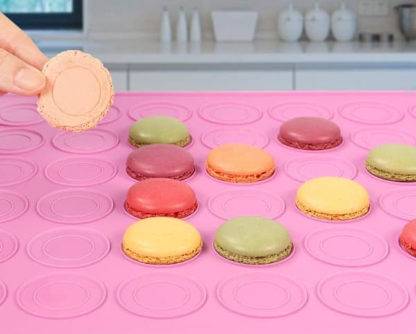 Bakmatta Macaronmatta 48st Silikonmatta