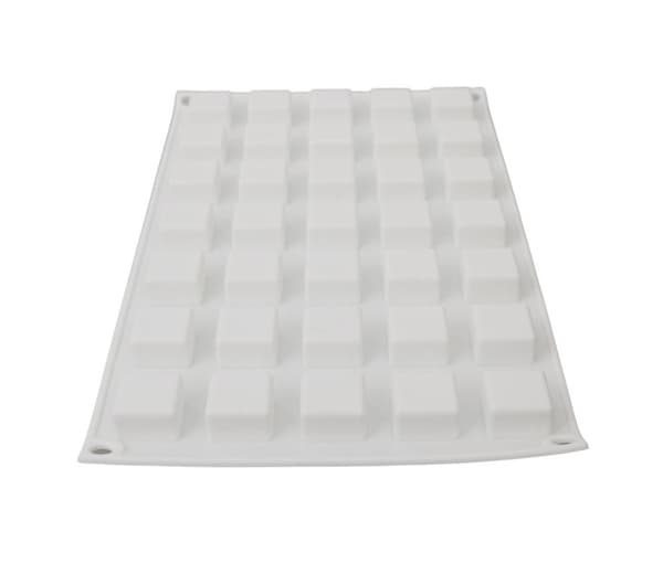 Fyrkanter 35st Silikonform | Mousseform Pralinform