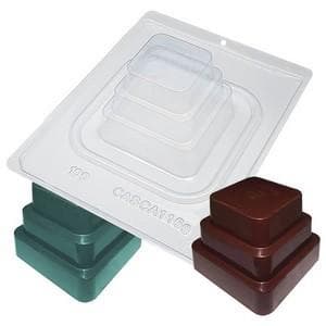 Pralinform Våningstårta Tårta Chokladform - BWB 100 - Special 3 Part Mold