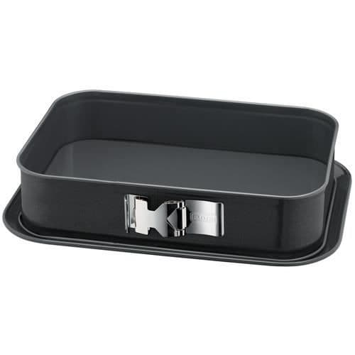 Moule à manqué - KAISER - Rektangulär 36x24 cm - Stål - Färg Svart - 5L
