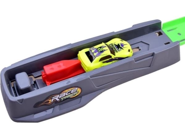 Jokomisiada bilbane 2-i-1 utskyter + 4 biler (ZA2584)