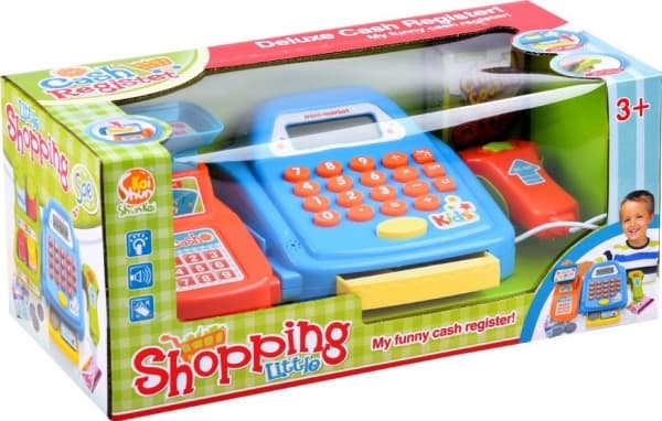 Jokomisiada Toy Kasseapparat + vekter moro i butikken (ZA3851)