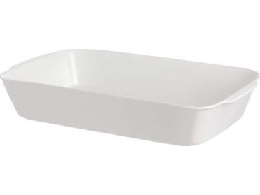 La Porcellana Bianca Anghiari bakform - Vit, 26 x 15 cm