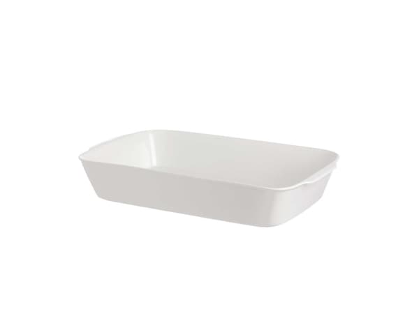 La Porcellana Bianca Anghiari bakform - Vit, 30 x 24 cm
