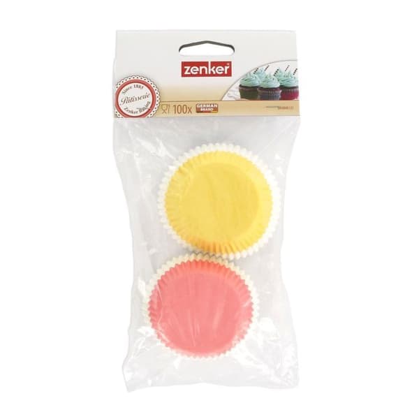 Pack med 100 pappersmuffinsformar 5 cm Zenker Smart Pastry