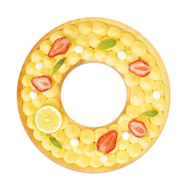 Tårtform - SCRAPCOOKING - Crown - Silikon - Ø 30 cm - Tål frys och diskmaskin