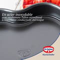 Miniatyrbild 4 av 6: Tårtform - DR. OETKER - Hjärta - Rostfritt stål - 24 cm - Non-stick