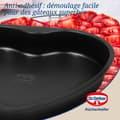 Miniatyrbild 5 av 6: Tårtform - DR. OETKER - Hjärta - Rostfritt stål - 24 cm - Non-stick