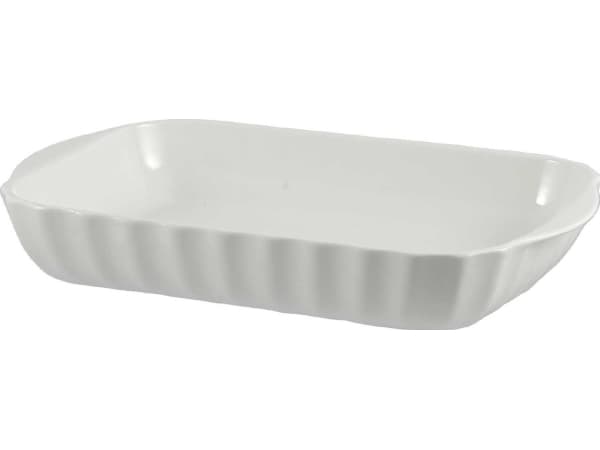 Pievebakeform - Hvit, 36 x 24 cm